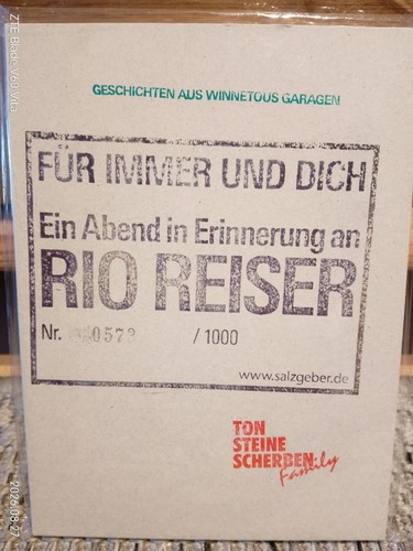Limidet edition rio reiser - rio,