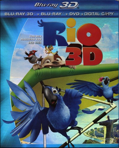 Rio blu ray - rio, blu-ray