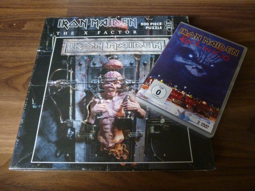 Iron maiden puzzle dvd - iron, rock