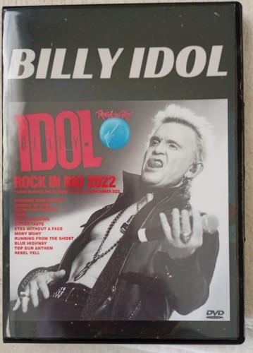 Dvd billy idol live rio - dvd,