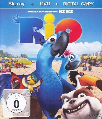 Rio blu ray dvd - dvd,